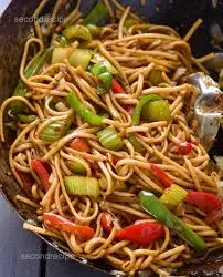 Chinese fried rice and noodles